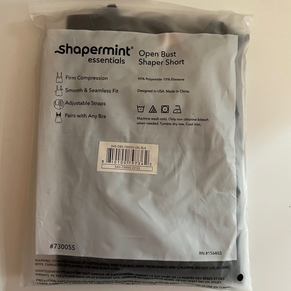 Shapermint open bust shaper shorts - Picture 2 of 8